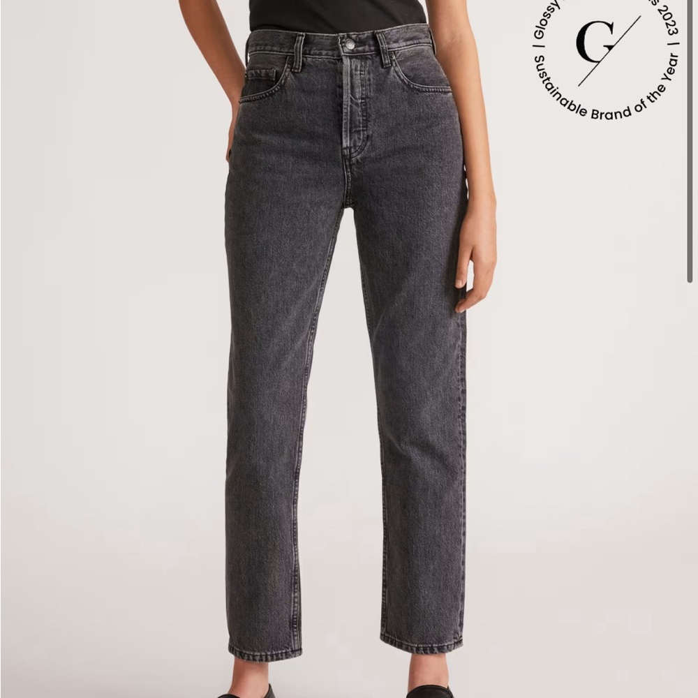 NWT Everlane 90’s Cheeky Jeans in Washed Black